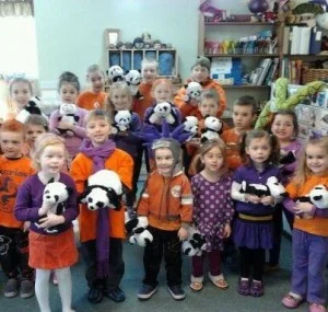 The Little Country preparing to enter the Fedex Panda contest.