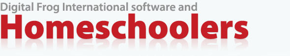 Digital Frog International software and Homeschoolers